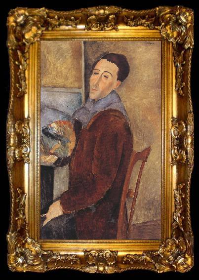 framed  Amedeo Modigliani Self-Portrait (mk39), ta009-2
